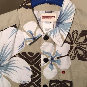 Quicksilver Tropical Print Shirt